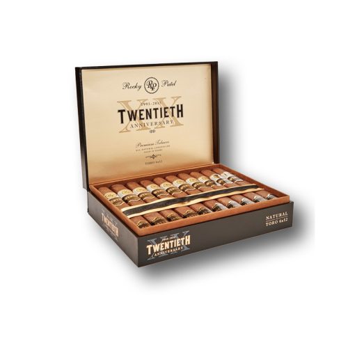 Rocky Patel 20th Anniversary Toro (20) Box pressed